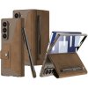 GKK 115504 GKK SYNTHETIC Puzdro so sklom a priehradkou na stylus Samsung Galaxy Z Fold7 5G hnedé GKK 115504 GKK SYNTHETIC Puzdro so sklom a priehradkou na stylus Samsung Galaxy Z Fold7 5G hnedé