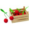 Goki Cherries in fruit crate Goki Cherries in fruit crate