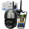 EXTERNÁ PTZ WIFI KAMERA 8MPX REPRODUKTOR MIKROFÓN DETEKCIA POHYBU SLEDOVANIE DVS EXTERNÁ PTZ WIFI KAMERA 8MPX REPRODUKTOR MIKROFÓN DETEKCIA POHYBU SLEDOVANIE DVS