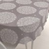Biante Bavlnený oválny obrus Sandra SA-547 Krémové mandaly na béžovosivom 120x200 cm Biante Bavlnený oválny obrus Sandra SA-547 Krémové mandaly na béžovosivom 120x200 cm