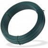 DEMA Viazací drôt poplastovaný 1,4 mm, dĺžka 100 m, zelený