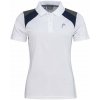 Head Club 22 Tech T Shirt W white dark blue