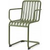 HAY Stolička Palissade Cantilever s podrúčkami, olive HAY Stolička Palissade Cantilever s podrúčkami, olive
