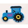 Nažehľovacia záplata - Traktor 4,5 cm x 5,5 cm - VIAC FAREBNÝCH VARIANT svetlá modrá Nažehľovacia záplata - Traktor 4,5 cm x 5,5 cm - VIAC FAREBNÝCH VARIANT svetlá modrá
