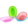 MAKRO - Košík 31,5x21,5x7,5cm plast rôzne farby MAKRO - Košík 31,5x21,5x7,5cm plast rôzne farby