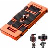 K&F Concept K&F CA02 Aluminum Multi Quick Release Plate 2 in 1 (Orange) K&F Concept K&F CA02 Aluminum Multi Quick Release Plate 2 in 1 (Orange)