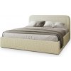 Wilsondo Manželská čalúnená posteľ s úložným priestorom Benira Q 180x200 - smotanová Wilsondo Manželská čalúnená posteľ s úložným priestorom Benira Q 180x200 - smotanová