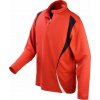 SPIRO S 178X / Unisex tréningová mikina s 1/4 zipsom - red/black/white L SPIRO S 178X / Unisex tréningová mikina s 1/4 zipsom - red/black/white L