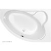 Cersanit KALIOPE vaňa akrylátová 170 x 110 cm S301-115 Cersanit KALIOPE vaňa akrylátová 170 x 110 cm S301-115