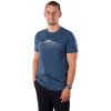 Northfinder pánske turistické tričko z organic cotton JACINT bluenights
