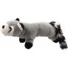 Dog Fantasy Plush mýval pískacie čierne labky 45 cm