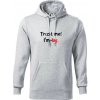 Trust me I´m an Ing. / Ver mi som Ing. - Mikina pánska Cape s kapucňou - XL ( Svetlosivý melír ) Trust me I´m an Ing. / Ver mi som Ing. - Mikina pánska Cape s kapucňou - XL ( Svetlosivý melír )