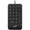 GENIUS Numerická klávesnica NumPad 125, Drôtová USB-C, čierna GENIUS Numerická klávesnica NumPad 125, Drôtová USB-C, čierna