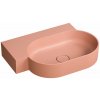 Omnires Ovo M+ umývadlo 64x44 cm rohový klasické umývadlo-pultové umývadlo ružová OVO645UWLCO Omnires Ovo M+ umývadlo 64x44 cm rohový klasické umývadlo-pultové umývadlo ružová OVO645UWLCO