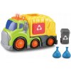 Wiky Vehicles Kiddy Auto popelářské s efekty 19,5 cm popelnice Wiky Vehicles Kiddy Auto popelářské s efekty 19,5 cm popelnice