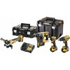 18V Akumulátorová súprava náradia Dewalt 4 diely 18V Akumulátorová súprava náradia Dewalt 4 diely