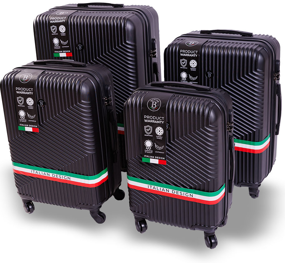 BERTOO Milano černý 99l, 70l, 52l, 38l