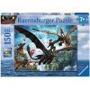 Puzzle pre deti Ravensburger 150 dielikov XXL Ako vycvičiť draka Puzzle pre deti Ravensburger 150 dielikov XXL Ako vycvičiť draka