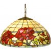 Tiffany luster do obývačky Ø40 kolekcia ROSE Tiffany luster do obývačky Ø40 kolekcia ROSE