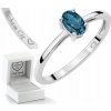 CERTIFIKÁT | PRSTEŇ | BIELE ZLATO | PRÍRODNÝ KAMEŇ TOPAZ LONDON BLUE CERTIFIKÁT | PRSTEŇ | BIELE ZLATO | PRÍRODNÝ KAMEŇ TOPAZ LONDON BLUE