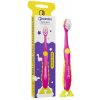 Detská zubná kefka od 2+ rokov Soft 6900 štetín ružový dino Nordics Oral Care Detská zubná kefka od 2+ rokov Soft 6900 štetín ružový dino Nordics Oral Care