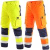 Canis CXS CARDIFF pánske reflexné Nohavice oranžové