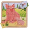 Bigjigs Toys puzzle - Prasiatko so prasiatkom Bigjigs Toys puzzle - Prasiatko so prasiatkom