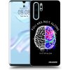 Picasee silikónový čierny obal pre Huawei P30 Pro - Brain - White Picasee silikónový čierny obal pre Huawei P30 Pro - Brain - White