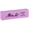 Molly Lac Penový pilník na nechty mini rovný široký ružový 180/240 Molly Lac Penový pilník na nechty mini rovný široký ružový 180/240