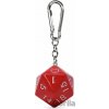 Prívesok na kľúče Stranger Things 3D Rubber Keychain D20 6 cm Prívesok na kľúče Stranger Things 3D Rubber Keychain D20 6 cm