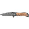 Extol Premium 8855121 | Nôž zatvárací s poistkou nerezový celková dĺžka 160 mm, čepeľ 70 mm