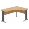 OFFICE PRO s.r.o. HOBIS kancelársky stôl pracovný tvarový, ergo ľavý CEV 60 L, dub OFFICE PRO s.r.o. HOBIS kancelársky stôl pracovný tvarový, ergo ľavý CEV 60 L, dub