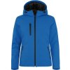 CLIQUE Bunda Padded Hooded Softshell Women, dámská COT67095345003-royal blue L Modrá královská CLIQUE Bunda Padded Hooded Softshell Women, dámská COT67095345003-royal blue L Modrá královská