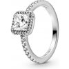 Pandora Očarujúci strieborný prsteň s krištáľom Timeless 198863C01 52 mm Pandora Očarujúci strieborný prsteň s krištáľom Timeless 198863C01 52 mm