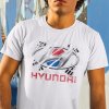 Tričko s potlačou HYUNDAI Dámsky Biela XS Tričko s potlačou HYUNDAI Dámsky Biela XS