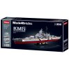 Sluban ModelBricks M38-B1102 Bojová loď Bismarck 2v1 Sluban ModelBricks M38-B1102 Bojová loď Bismarck 2v1
