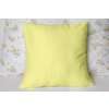 Polášek Jednofarebná obliečka na vankúš Jersey - Žltá | 50 x 50 cm Polášek Jednofarebná obliečka na vankúš Jersey - Žltá | 50 x 50 cm
