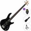 Cort Action PJ SET Open Pore Black Elektrická basgitara Cort Action PJ SET Open Pore Black Elektrická basgitara