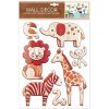 Wall decor Zvieratká - samolepiaca dekorácia 27x41 cm Wall decor Zvieratká - samolepiaca dekorácia 27x41 cm