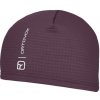 Čiapka Ortovox FLEECE GRID BEANIE - tmavo fialová Čiapka Ortovox FLEECE GRID BEANIE - tmavo fialová