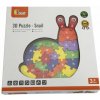 Viga puzzle Šnek s abecedou Viga puzzle Šnek s abecedou