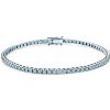 Tenisový náramok Share Your Love 2,3 mm: biele zlato, laboratórne diamanty - SAV-B-TENIS-16CM-23SZ-15K-585-BDLAB-B SAVICKI Tenisový náramok Share Your Love 2,3 mm: biele zlato, laboratórne diamanty - SAV-B-TENIS-16CM-23SZ-15K-585-BDLAB-B SAVICKI