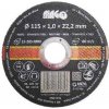 MAGG Rezný kotúč na nerez 115x1,0x22,2mm MAGG Rezný kotúč na nerez 115x1,0x22,2mm
