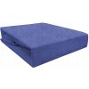 Froté plachta s gumou 180x200 tmavomodrá Froté plachta s gumou 180x200 tmavomodrá
