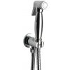 SAPHO - Bidetová sprcha retro s hadicou a držiakom sprchy s vyústením, chróm 9101 SAPHO - Bidetová sprcha retro s hadicou a držiakom sprchy s vyústením, chróm 9101