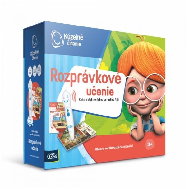 Albi Kúzelné čítanie Rozprávkové učenie súprava elektronickej ceruzky a knihy