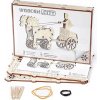 Wooden City 3D mechanické puzzle Rímsky voz 69 ks