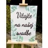 Uvítacia tabuľa greenery eukalyptus 8 - Tabuľa cca. 60x50cm 16039 Uvítacia tabuľa greenery eukalyptus 8 - Tabuľa cca. 60x50cm 16039
