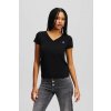 KARL LAGERFELD JEANS KLJ SLIM V NECK TEE BLACK
