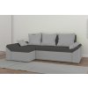 Rohová rozkladacia sedačka FLINT tmavosivá-svetlosivá Rohová rozkladacia sedačka FLINT tmavosivá-svetlosivá